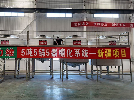 大理精酿啤酒设备厂—5吨精酿啤酒设备—新疆项目